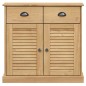 vidaXL Highboard VIGO 78x40x175 cm Massivholz Kiefer vidaXL Highboard VIGO 78x40x175 cm Massivholz Kiefer