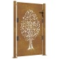 vidaXL Gartentor 105x130 cm Cortenstahl Baum-Design vidaXL Gartentor 105x130 cm Cortenstahl Baum-Design