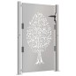 vidaXL Gartentor 105x130 cm Cortenstahl Baum-Design vidaXL Gartentor 105x130 cm Cortenstahl Baum-Design