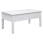 vidaXL Couchtisch Weiß 100 x 50 x 45 cm Holz vidaXL Couchtisch Weiß 100 x 50 x 45 cm Holz