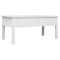 vidaXL Couchtisch Weiß 100 x 50 x 45 cm Holz vidaXL Couchtisch Weiß 100 x 50 x 45 cm Holz
