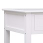 vidaXL Couchtisch Weiß 100 x 50 x 45 cm Holz vidaXL Couchtisch Weiß 100 x 50 x 45 cm Holz