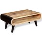 vidaXL Couchtisch Raues Mangoholz 90 x 55 x 39 cm vidaXL Couchtisch Raues Mangoholz 90 x 55 x 39 cm