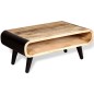 vidaXL Couchtisch Raues Mangoholz 90 x 55 x 39 cm vidaXL Couchtisch Raues Mangoholz 90 x 55 x 39 cm