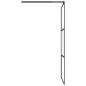 vidaXL Duschwand mit Ablage für Walk-In-Dusche Schwarz 100x195 cm ESG vidaXL Duschwand mit Ablage für Walk-In-Dusche Schwarz 100x195 cm ESG