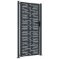 vidaXL Gartentor Anthrazit 105x205 cm Stahl Quadratisches Design vidaXL Gartentor Anthrazit 105x205 cm Stahl Quadratisches Design