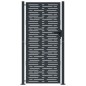 vidaXL Gartentor Anthrazit 105x205 cm Stahl Quadratisches Design vidaXL Gartentor Anthrazit 105x205 cm Stahl Quadratisches Design