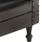 vidaXL Sessel Schwarz Echtleder vidaXL Sessel Schwarz Echtleder