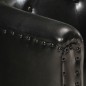 vidaXL Sessel Schwarz Echtleder vidaXL Sessel Schwarz Echtleder