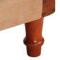 vidaXL Sessel Braun Echtleder und Massivholz Mango vidaXL Sessel Braun Echtleder und Massivholz Mango