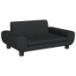 vidaXL Kindersofa Schwarz 70x45x33 cm Samt vidaXL Kindersofa Schwarz 70x45x33 cm Samt