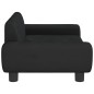vidaXL Kindersofa Schwarz 70x45x33 cm Samt vidaXL Kindersofa Schwarz 70x45x33 cm Samt