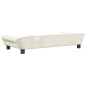 vidaXL Kindersofa Creme 100x50x26 cm Samt