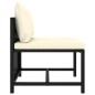 vidaXL 10-tlg. Garten-Lounge-Set mit Kissen Poly Rattan Schwarz vidaXL 10-tlg. Garten-Lounge-Set mit Kissen Poly Rattan Schwarz