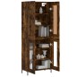 Highboard Räuchereiche 69,5x34x180 cm Holzwerkstoff Highboard Räuchereiche 69,5x34x180 cm Holzwerkstoff
