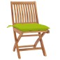vidaXL Klappbare Gartenstühle mit Kissen 8 Stk. Massivholz Teak vidaXL Klappbare Gartenstühle mit Kissen 8 Stk. Massivholz Teak
