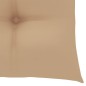 vidaXL Gartenstühle mit Beigen Kissen 8 Stk. Massivholz Teak vidaXL Gartenstühle mit Beigen Kissen 8 Stk. Massivholz Teak
