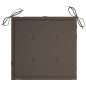 vidaXL Gartenstühle 8 Stk. mit Kissen Massivholz Teak vidaXL Gartenstühle 8 Stk. mit Kissen Massivholz Teak