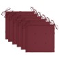 vidaXL Stapelbare Gartenstühle mit Kissen 6 Stk. Massivholz Teak vidaXL Stapelbare Gartenstühle mit Kissen 6 Stk. Massivholz Teak