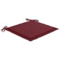 vidaXL Klappbare Gartenstühle 6 Stk. mit Kissen Massivholz Akazie vidaXL Klappbare Gartenstühle 6 Stk. mit Kissen Massivholz Akazie