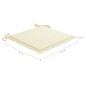 vidaXL Klappbare Gartenstühle 8 Stk. mit Kissen Massivholz Akazie vidaXL Klappbare Gartenstühle 8 Stk. mit Kissen Massivholz Akazie