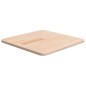 vidaXL Tischplatte Quadratisch 40x40x1,5 cm Eichenholz Unbehandelt vidaXL Tischplatte Quadratisch 40x40x1,5 cm Eichenholz Unbehandelt