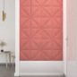 vidaXL Wandpaneele 12 Stk. Rosa 30x30 cm Samt 0,54 m² vidaXL Wandpaneele 12 Stk. Rosa 30x30 cm Samt 0,54 m²