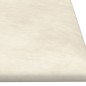 vidaXL Wandpaneele 12 Stk. Creme 90x30 cm Samt 3,24 m² vidaXL Wandpaneele 12 Stk. Creme 90x30 cm Samt 3,24 m²