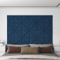 vidaXL Wandpaneele 12 Stk. Blau 30x30 cm Samt 0,54 m² vidaXL Wandpaneele 12 Stk. Blau 30x30 cm Samt 0,54 m²
