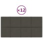 vidaXL Wandpaneele 12 Stk. Dunkelgrau 60x30 cm Samt 2,16 m² vidaXL Wandpaneele 12 Stk. Dunkelgrau 60x30 cm Samt 2,16 m²
