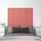 vidaXL Wandpaneele 12 Stk. Rosa 30x30 cm Samt 1,08 m² vidaXL Wandpaneele 12 Stk. Rosa 30x30 cm Samt 1,08 m²
