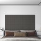 vidaXL Wandpaneele 12 Stk. Dunkelgrau 60x15 cm Stoff 1,08 m² vidaXL Wandpaneele 12 Stk. Dunkelgrau 60x15 cm Stoff 1,08 m²
