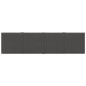 vidaXL Wandpaneele 12 Stk. Dunkelgrau 60x15 cm Stoff 1,08 m² vidaXL Wandpaneele 12 Stk. Dunkelgrau 60x15 cm Stoff 1,08 m²
