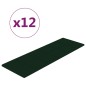 vidaXL Wandpaneele 12 Stk. Dunkelgrün 90x30 cm Samt 3,24 m² vidaXL Wandpaneele 12 Stk. Dunkelgrün 90x30 cm Samt 3,24 m²