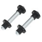 vidaXL Schubkarrenräder 2 Stk. mit Achsen Massives PU 4,00 - 8 390 mm vidaXL Schubkarrenräder 2 Stk. mit Achsen Massives PU 4,00 - 8 390 mm