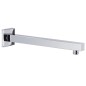 vidaXL Duscharm Quadratisch Edelstahl 201 Silbern 30 cm vidaXL Duscharm Quadratisch Edelstahl 201 Silbern 30 cm