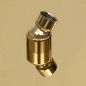 vidaXL Regenbrause Edelstahl 50 cm Rund Golden vidaXL Regenbrause Edelstahl 50 cm Rund Golden