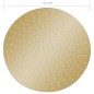 vidaXL Regenbrause Edelstahl 50 cm Rund Golden vidaXL Regenbrause Edelstahl 50 cm Rund Golden