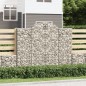 vidaXL Gabionen mit Hochbogen 10 Stk 200x30x160/180cm Verzinktes Eisen vidaXL Gabionen mit Hochbogen 10 Stk 200x30x160/180cm Verzinktes Eisen