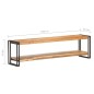 vidaXL TV-Schrank 150x30x40 cm Massivholz Akazie vidaXL TV-Schrank 150x30x40 cm Massivholz Akazie