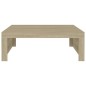 vidaXL Couchtisch Sonoma-Eiche 100x100x35 cm Holzwerkstoff