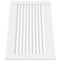 vidaXL Schranktüren Lamellen-Design 4 Stk Weiß 39,5x59,4 cm Massivholz vidaXL Schranktüren Lamellen-Design 4 Stk Weiß 39,5x59,4 cm Massivholz