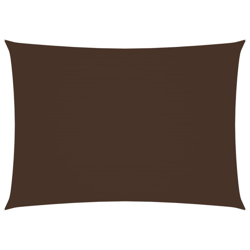 vidaXL Sonnensegel Oxford-Gewebe Rechteckig 5x7 m Braun vidaXL Sonnensegel Oxford-Gewebe Rechteckig 5x7 m Braun