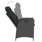 vidaXL 7-tlg. Garten-Essgruppe mit Kissen Schwarz Poly Rattan vidaXL 7-tlg. Garten-Essgruppe mit Kissen Schwarz Poly Rattan