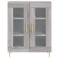 Highboard Grau Sonoma 69,5x34x180 cm Holzwerkstoff Highboard Grau Sonoma 69,5x34x180 cm Holzwerkstoff