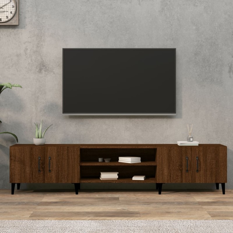 vidaXL TV-Schrank Braun Eichen-Optik 180x31,5x40 cm Holzwerkstoff vidaXL TV-Schrank Braun Eichen-Optik 180x31,5x40 cm Holzwerkstoff