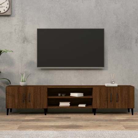 vidaXL TV-Schrank Braun Eichen-Optik 180x31,5x40 cm Holzwerkstoff