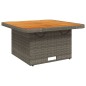vidaXL 3-tlg. Garten-Essgruppe mit Kissen Grau Poly Rattan vidaXL 3-tlg. Garten-Essgruppe mit Kissen Grau Poly Rattan
