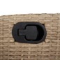 vidaXL 7-tlg. Garten-Essgruppe mit Kissen Beige Poly Rattan vidaXL 7-tlg. Garten-Essgruppe mit Kissen Beige Poly Rattan