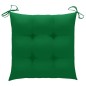 vidaXL Stapelbare Gartenstühle mit Kissen 6 Stk. Massivholz Teak vidaXL Stapelbare Gartenstühle mit Kissen 6 Stk. Massivholz Teak